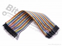 Breadboard jumper kabeltjes Dupont 20cm SET F/F, M/F, M/M 